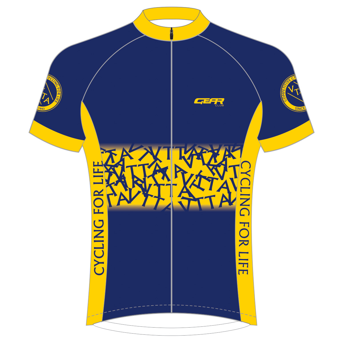 CLASSIC PRO JERSEY DESIGN 1 FRONT